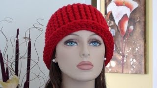 Crochet CHY Ribbed Hat [upl. by Aiem984]