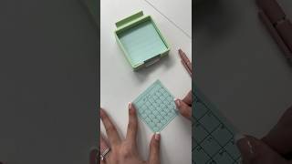 Calendar template for post it notes  organization organize 3dprinting satisfying desk [upl. by Ennahgem]