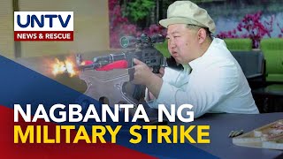 North Korea nagbanta ng military strike kasunod ng firing drills malapit sa South Korean border [upl. by Oirevas]