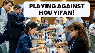 Playing against Hou Yifan – 4time Womens World Chess Champion [upl. by Eniledam803]