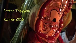 Pottan theyyam 2016 [upl. by Elokin]