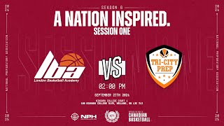 London Basketball Academy vs TriCity Prep  NPA  Session 1  Season 6 [upl. by Sikko283]