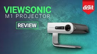 Viewsonic M1 Projector Review Packing quite the audio punch  Digitin [upl. by Boycie]