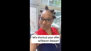 Shortcut your OFFER and see better results Immediately PDOCS Livestream Series wSharon Stewart [upl. by Leunamne]