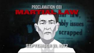 Proclamation 1081 Martial Law [upl. by Laughry]