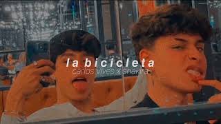 carlos vives x shakira  la bicicleta slowed  reverb [upl. by Eugenie]