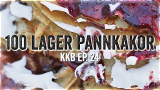 100 LAGER PANNKAKSTÅRTA [upl. by Natan]