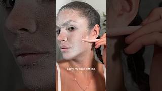 Shaving my face beauty makeup [upl. by Elacsap]