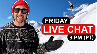 Union Binding Unboxing amp Snowboard Buying Advice  The Friday Snowboard LiveChat [upl. by Appilihp]