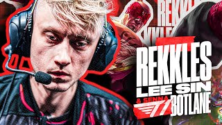 REKKLES SENNA LEE SIN BOT  T1 ACADEMY VS NS  CAEDREL [upl. by Barfuss]