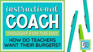 Recognize What Teachers Need as Coaches  Instructional Coaching Strategies [upl. by Xavler851]