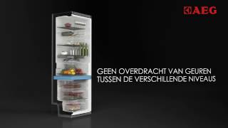 AEG Koelvriescombinatie  TwinTech systeem [upl. by Macegan]