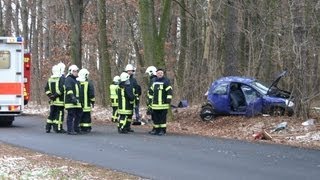 Mehrere Verletzte bei Schweren Unfall auf L 88 nahe Nahmitz  Kloster Lehnin [upl. by Mikes259]