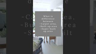 What is difference between carpet areabuilt up area and super built up areabuilding rules [upl. by Crofton]