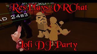 ResPlays VRChat Loli DJ Leeroy [upl. by Magdau176]