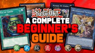 A Complete Beginners Guide to the YuGiOh Trading Card Game TCG [upl. by Mikah]