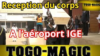 Togo L accueil réservée au corps de Mgr Kpodzro Partie 1 [upl. by Conlee531]