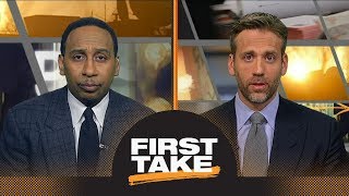 First Take reacts to Joel Embiids injury from collision with Markelle Fultz  First Take  ESPN [upl. by Thomey]