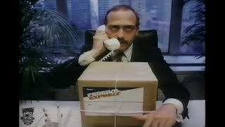 Funny 1980s Federal Express John Moschitta TV Commercial Fast Talker FedEx 1981 [upl. by Ennaitsirhc]