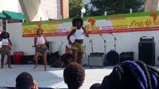 Afrochique Performing at Fest Africa 2015 [upl. by Ittak315]