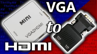 VGA to HDMI Showdown [upl. by Jarnagin]