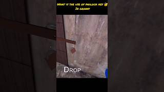 How to use a padlock key in granny shorts shortsfeed granny gaming [upl. by Cavil]