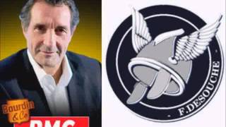 CollardPeillon  Marine Le Pen se paye JeanJacques Bourdin RMC [upl. by Marino]