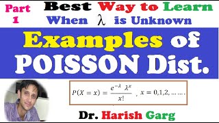 Poisson Distribution Solved Examples [upl. by Enitnatsnoc955]