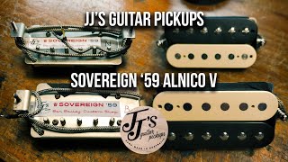 JJs Guitar Pickups SOVEREIGN 59 Alnico V Set [upl. by Eelorac569]