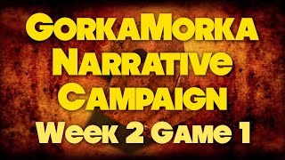 Attack on Grot Town  Week 2 Game 1  Gorkamorka Narrative Campaign [upl. by Ketti441]