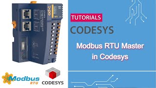 Codesys Modbus RTU Master on a PLC or Raspberry Pi  Modbus RTU in Codesys [upl. by Brear]