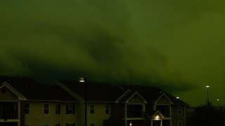 June 29 2023  Early Morning Derecho Storm Destructive Winds in Maryville Missouri Long Footage [upl. by Anjela]