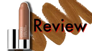 Clinique Chubby Stick Sculpting Contour Stick Try on and Review [upl. by Zarla601]