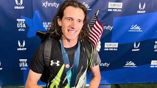 Matthew Wilkinson goes from DIII to the Olympic team in the steeple [upl. by Mahau608]