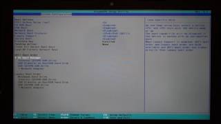 hp 14 an013nr Notebook bios  how to set SSD to main drive [upl. by Rekyr]