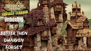 Hagglethorn Hollow Unboxing  Better then Dwarven Forge Part 1 [upl. by Paulsen55]