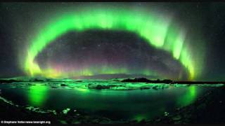 Nordlys fra Island [upl. by Ilajna]