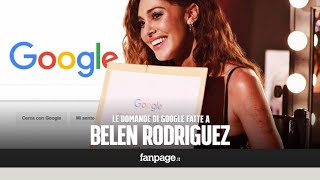 Belén Iannone incinta Instagram da piccola la Rodriguez risponde alle domande di Google [upl. by Yleek201]