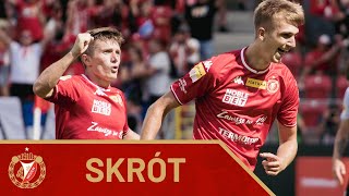 Skrót meczu Widzew Łódź  Chrobry Głogów 20 [upl. by Eta]