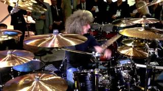 Tommy Aldridge  Yamaha Live Custom  NAMM 2013 DRUMEO [upl. by Delores]