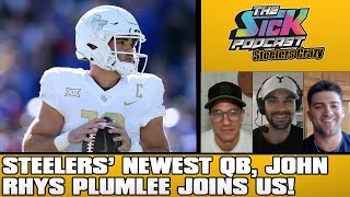 Steelers Newest QB John Rhys Plumlee Joins Us  Steelers Talk 136 [upl. by Attwood]