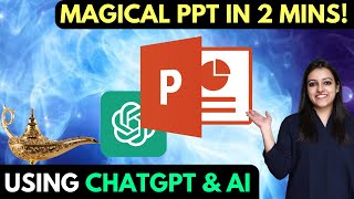 How to make PPT presentation using ChatGPT amp Gamma AI tool on mobile phone amp PC in Hindi for free [upl. by Joselow]