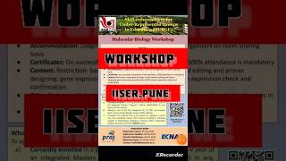 Workshop in IISER PUNE Surge iiser iiserpune workshop workshopiniiserpune [upl. by Erida]