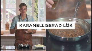 Välstekt med Scanpan  Karamelliserad Lök [upl. by Emiaj]