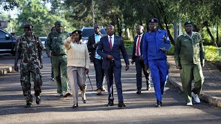 KITHURE KINDIKI STORM BOMET COUNTY WITH SECURITY AFTER THEY HECKLED PRESIDENT RUTOS RALLY [upl. by Ilwain]