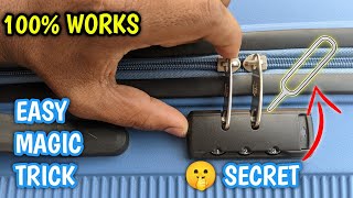 How To Unlock Forgotten Combination Lock password Very easy method [upl. by Nawud]