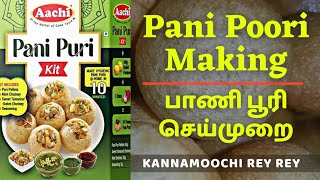 Aachi Pani Puri Kit panipuri panipoori panipoorirecipe panipurilovers panipurirecipe [upl. by Namaj]