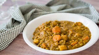 EthiopianInspired Berbere Split Peas Recipe [upl. by Mellisent994]