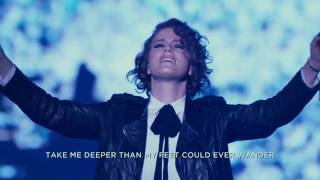 Hillsong United  Oceans with Lyrics Live 2016 [upl. by Shaun667]