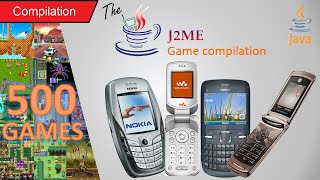 The J2ME game compilation  500 Java games in one video [upl. by Louis]